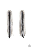 Let There BEAD Light - Black Paparazzi  Post Earrings
