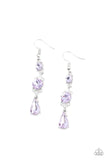Outstanding Opulence - Purple Paparazzi  Earrings