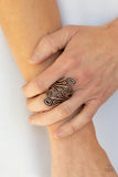 FRILL In The Blank - Copper Paparazzi  Ring