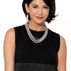 Tenacious - White  ~ 2023 Paparazzi Zi Collection Necklace