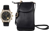 Ashley Princess Black 3 in 1 Crossbody W/Black Watch Gift Set