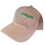Woman of Faith - Proverbs 31:30 (I love Jesus) (Pink)