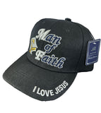 Man Of Faith Cap, Black