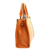Orange Handbag w/Matching Wallet Medium Size