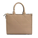 Khaki Handbag w/Matching Wallet Medium Size