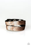Under The SEQUINS Paparazzi Gold Bracelet