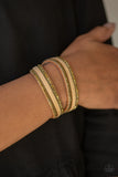 Going For Glam Paparazzi Brass Bracelet