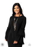 All The Trimmings - Brown  Paparazzi Blockbuster Long Necklace