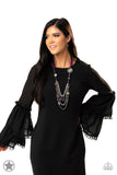 All The Trimmings - Purple  Paparazzi Blockbuster Long Necklace