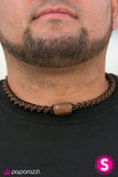 Life Is Better At The Beach   Paparazzi Brown urban earrings
