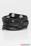 All Hairspray and Glitter - Black Paparazzi Bracelet