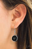 PAPARAZZI "ICONIC" BLACK VINTAGE VAULT NECKLACE & EARRING SET ZI COLLECTION