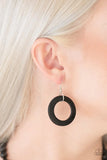 Fiji Foxtrot - Black ~  Paparazzi Necklace