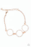 Dress The Part - Rose Gold Paparazzi Accessories