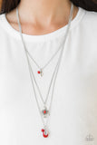 Soar With The Eagles - Red  Paparazzi Accessories