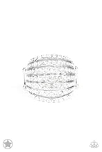 Bling Brilliance - White Blockbuster Paparazzi Ring