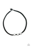 Pedal To The Metal - Paparazzi Black Necklace