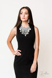 MESMERIZE ~ 2019 Paparazzi Zi Collection (Vintage) White Mesmerizing Necklace
