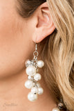 THE LAUREN ~ 2019 Paparazzi Zi Collection ~ Signature Series ~(Vintage) Bubbly White Pearls Necklace