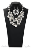 THE LAUREN ~ 2019 Paparazzi Zi Collection ~ Signature Series ~(Vintage) Bubbly White Pearls Necklace