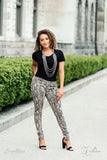 THE ERIKA ~ 2019 Paparazzi Zi Collection ~ Signature Series  (Vintage) Silver Necklace