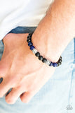 Proverb  -  Paparazzi --Unisex Blue Urban Bracelet