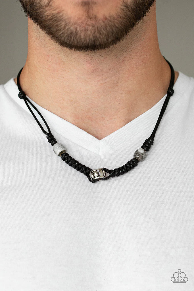Beach Break - Men Silver Urban Necklace