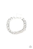 On The Rope - Paparazzi Men Silver Bracelet