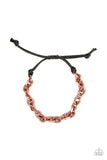 Rumble - Paparazzi Men Copper Urban Bracelet