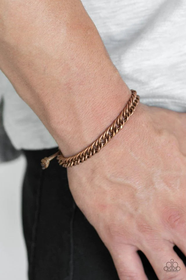 AWOL - Copper Paparazzi Urban Bracelet