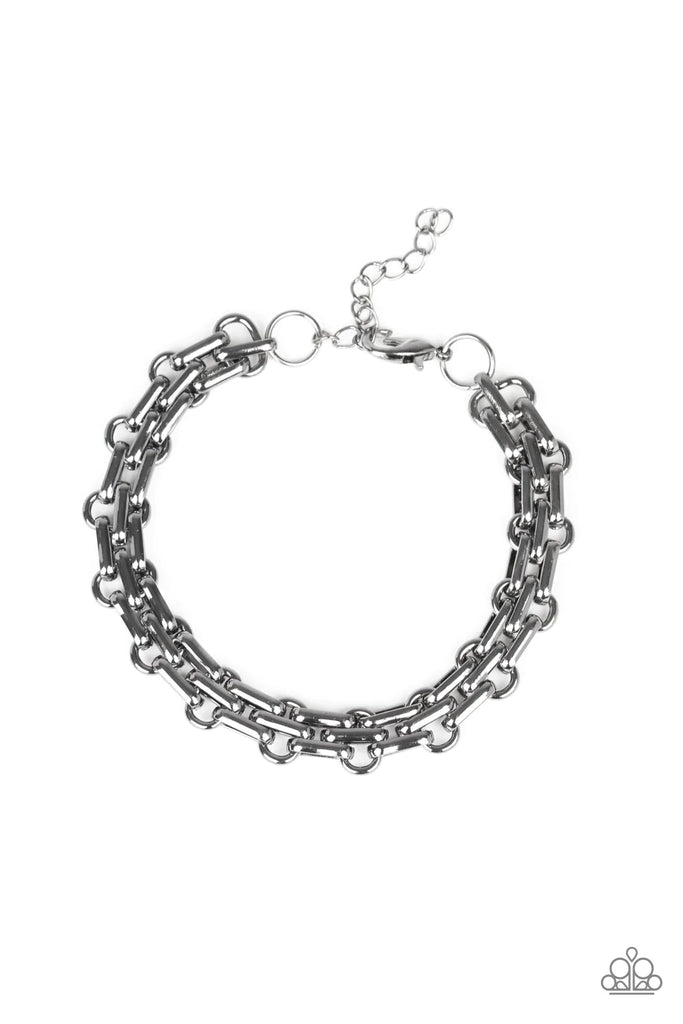 Urban Utility - Paparazzi Black Men Urban Bracelet