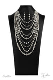 THE LE'CRICIA ~ (RETIRED)  Paparazzi 2020 ZI Collection ~ Signature Series White Pearl Necklace