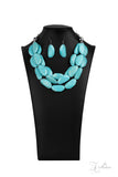 AUTHENTIC ~  Paparazzi 2020  (RETIRED) ZI Collection Turquoise Stone Necklace