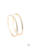 Making Rounds ~ Paparazzi Gold Hoop Earrings