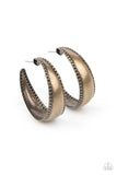 Burnished Benevolence - Brass Paparazzi Accessories