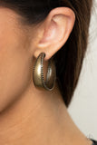 Burnished Benevolence - Brass Paparazzi Accessories