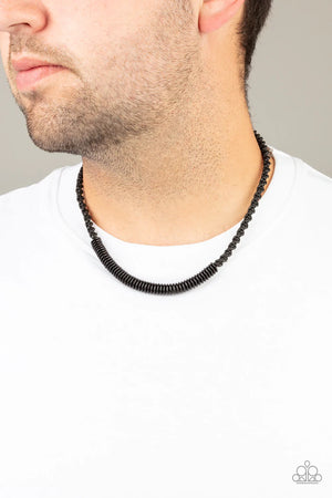 Plainly  Primal  Paparazzi  Black Urban Necklace5.00