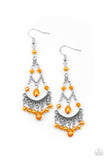 First In SHINE - Orange  Paparazzi Accessiries