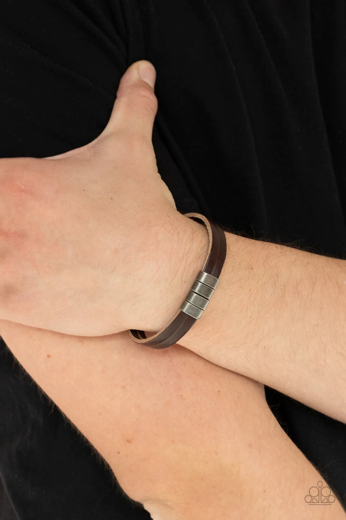 Best ROAM-mate Ever  -- Paparazzi  Brown Urban Bracelet