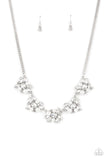 HEIRESS of Them All - White Paparazzi Accessories Necklace