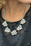 HEIRESS of Them All - White Paparazzi Accessories Necklace