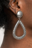 Beyond The Borders - Silver Paparazzi  Accessories