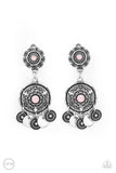 A DREAMCATCHER Come True - Pink Paparazzi Clip On Earrings