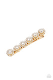 Polished Posh - Gold  Paparazzi  Hair Clip