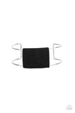 Free Expression - Black  Paparazzi Cuff Bracelet