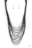 Nice CORD-ination - Black Paparazzi Accessories
