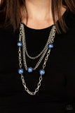 Thanks For The Compliment - Blue Paparazzi Accessories