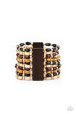 Cayman Carnival - Multi Paparazzi Urban Wood Bracelet
