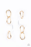 Talk In Circles - Gold Paparazzi Accessories
