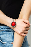 Take It From The POP! - Red  Paparazzi Accessories